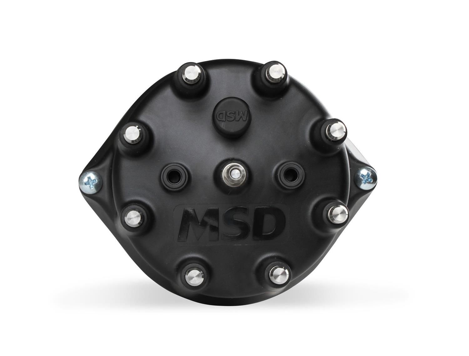 MSD Pro-Billet Distributors 857951 Distributor, Pro-Billet, Magnetic Trigger, Mechanical Advance, Black Cap, Ford, 289/302, Each thumbnail 3
