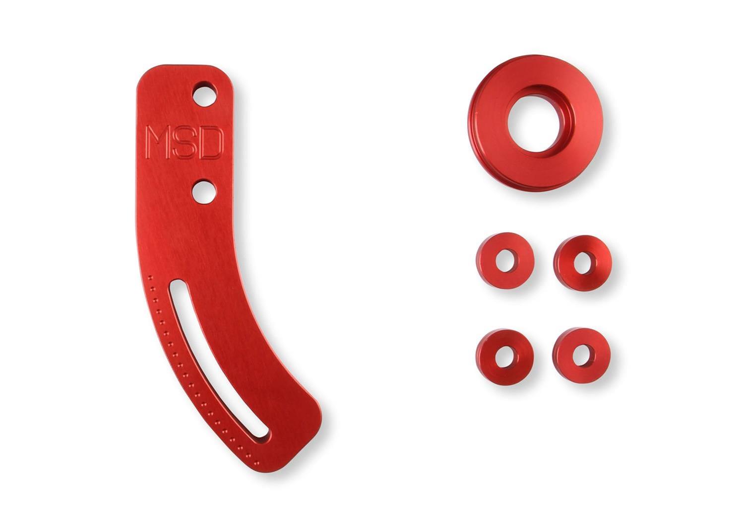MSD Flying Magnet Crank Trigger Kits 86101 Kits, 7 in. Wheel, Red, Chevrolet, Small Block, Kit thumbnail 8