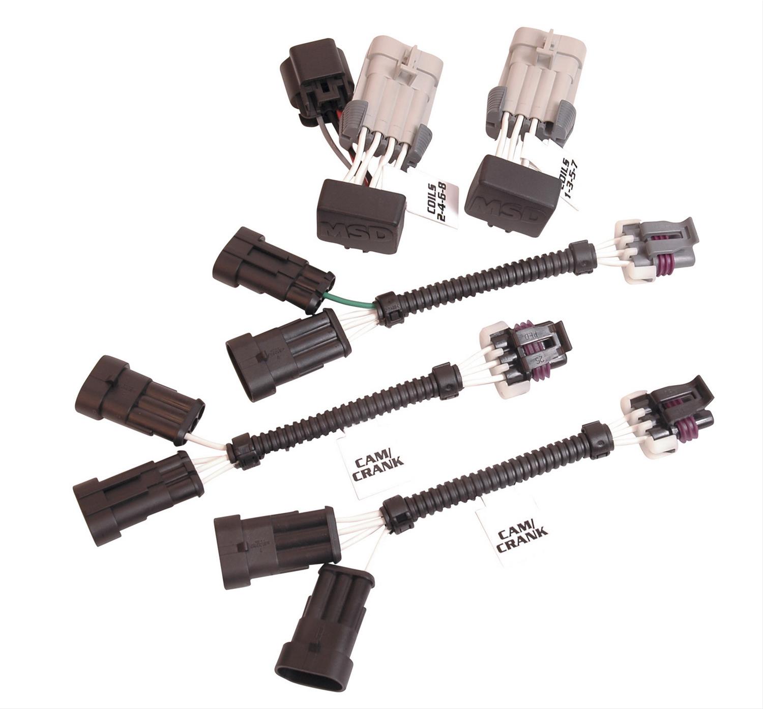 MSD Ignition 88862 MSD 6LS Series Ignition Wiring Harnesses Summit Racing
