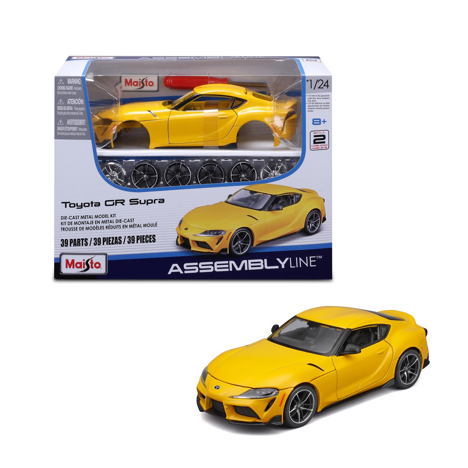 Summit Gifts 39538 1:24 Scale 2022 Toyota Supra GR Diecast Model