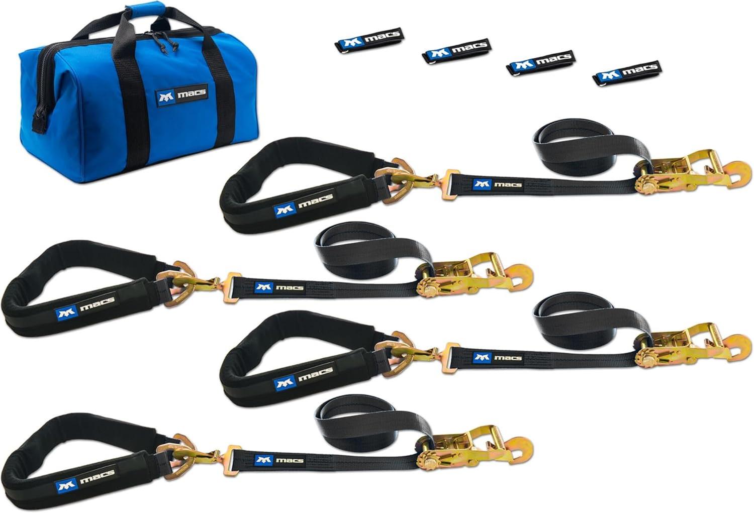 Mac's Custom Tie-Downs 511658 Mac's Pro Pack Tie-Downs | Summit Racing