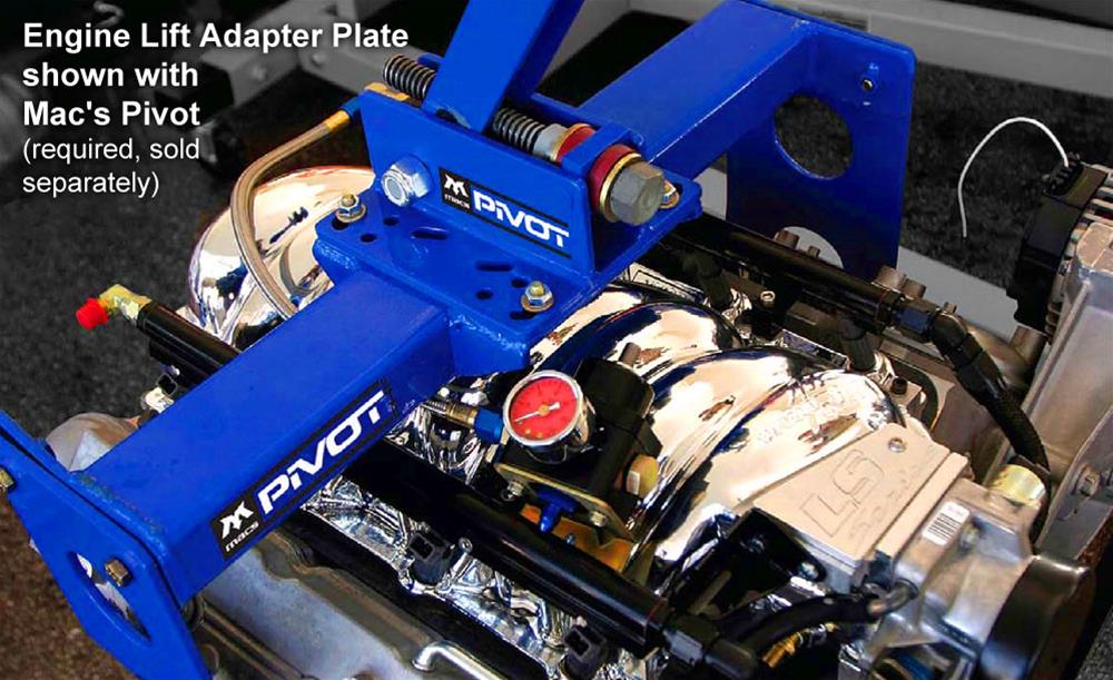 Mac's Custom TieDowns 701357 Mac's Engine Lift Plate Adapters Summit