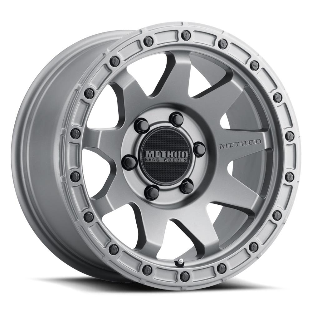 Method Race Wheels MR317 Titanium Wheel with Aluminum (20 x 9. inches /8 x 180 mm, 18 mm Offset)
