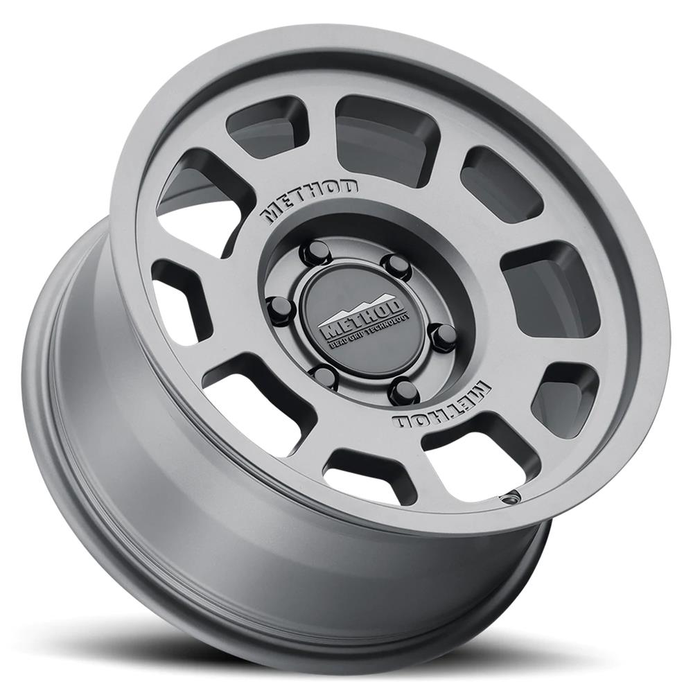Method Race Wheels MR705 Matte Titanium 17x8.5 Wheel, Bead Grip, 17x8.5, +25mm Offset, 5x5, 71.5mm Centerbore, Titanium, Each thumbnail 3