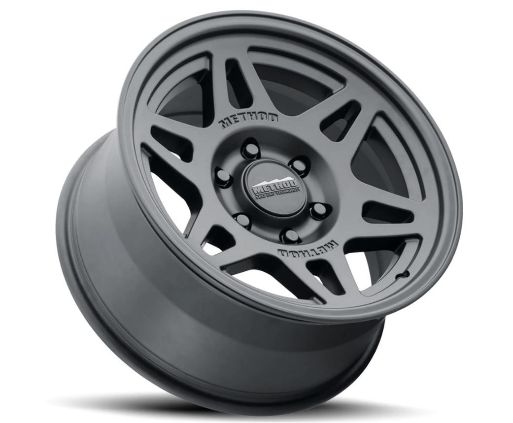 Method Race Wheels MR706 Matte Black 17x8.5 Wheel, Bead Grip, 17x8.5, +25mm Offset, 5x5, 71.5mm Centerbore, Black, Each