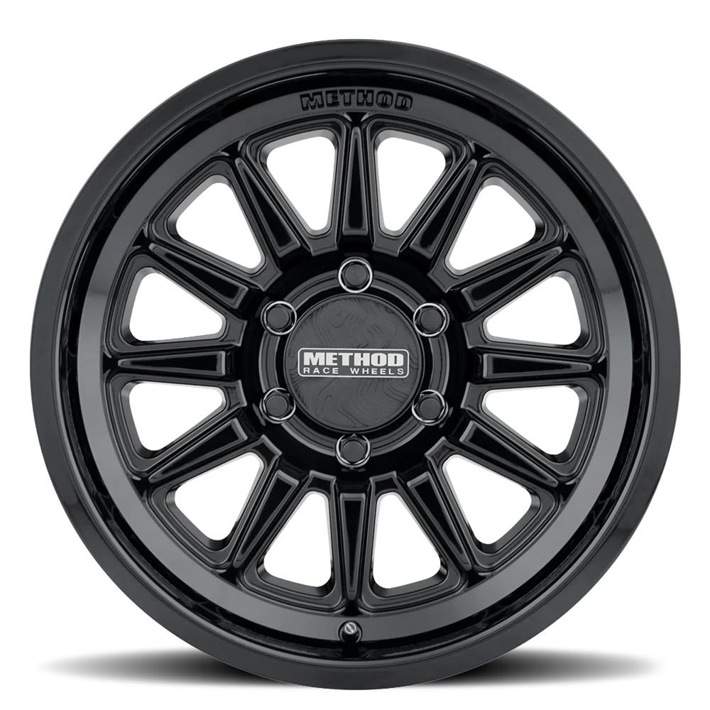 Method Race Wheels MR323 Gloss Black 18x9 MR323, 18x9, +12mm Offset, 8x6.5, 130.81mm Centerbore, thumbnail 2