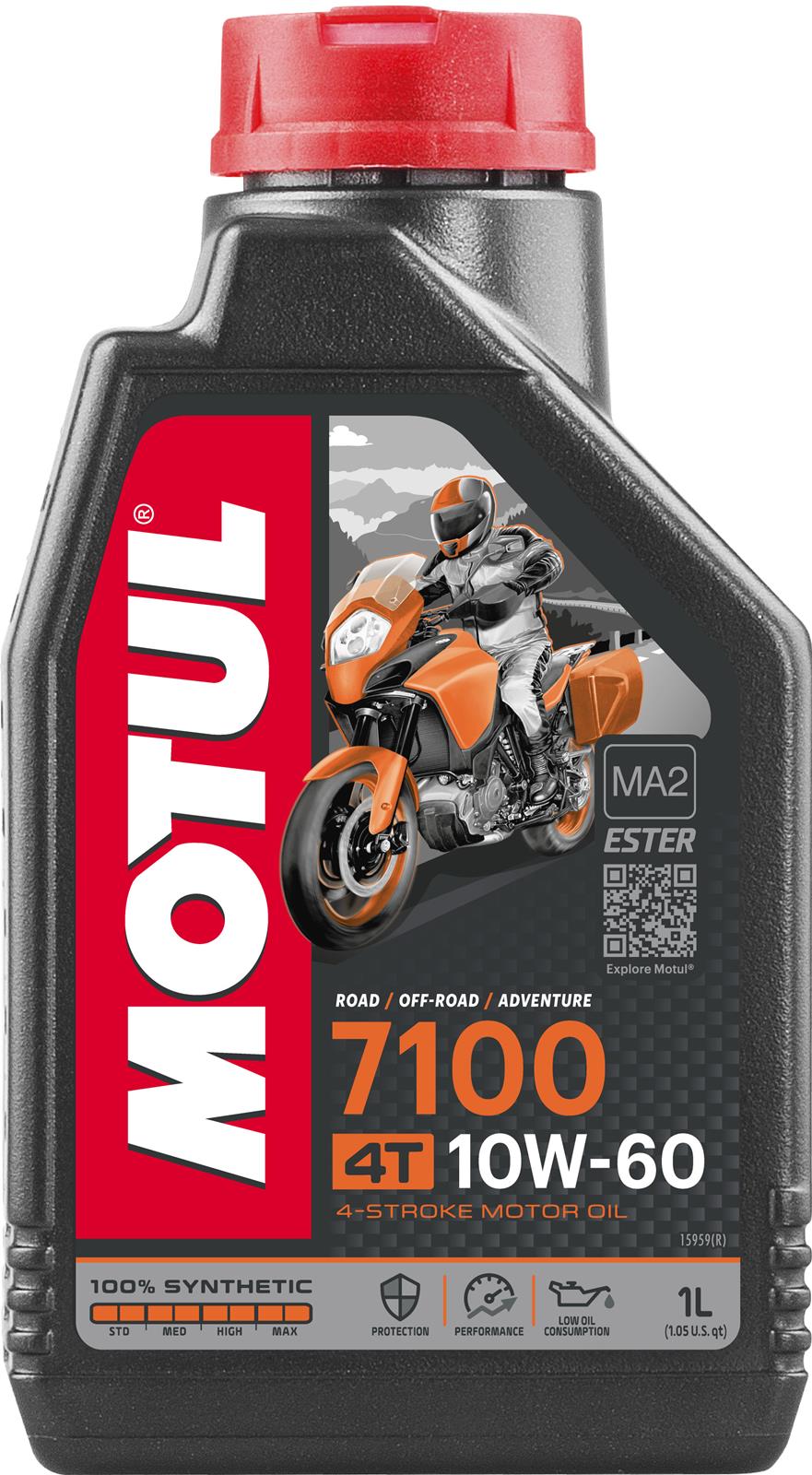 MOTUL 104100 Motul 7100 4T Motorcycle Oil | Summit Racing