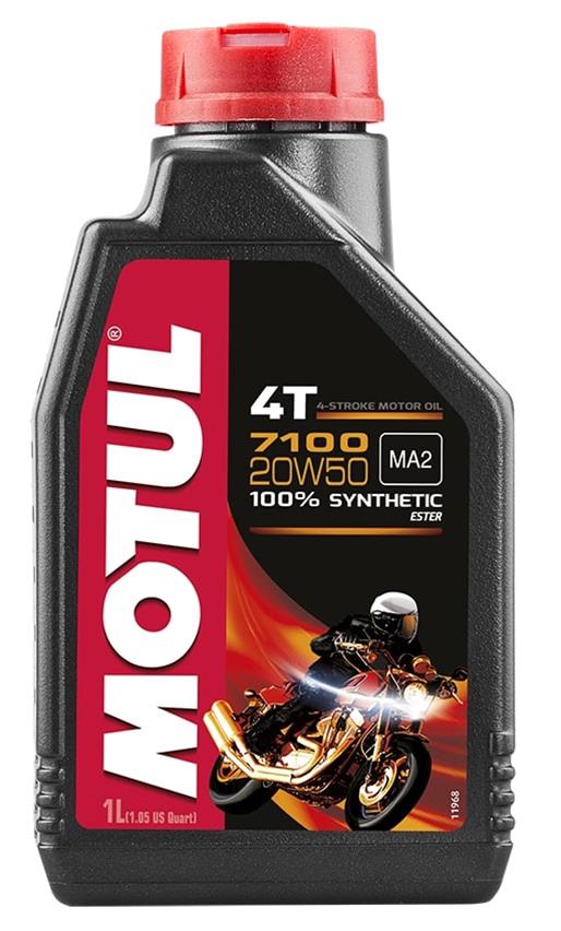 モチュール 7100 4T MA2 20W-50 1L 3缶 3本 正規品 MOTUL 7100 4T 20W50 1L 100%化学合成油（エステル配合