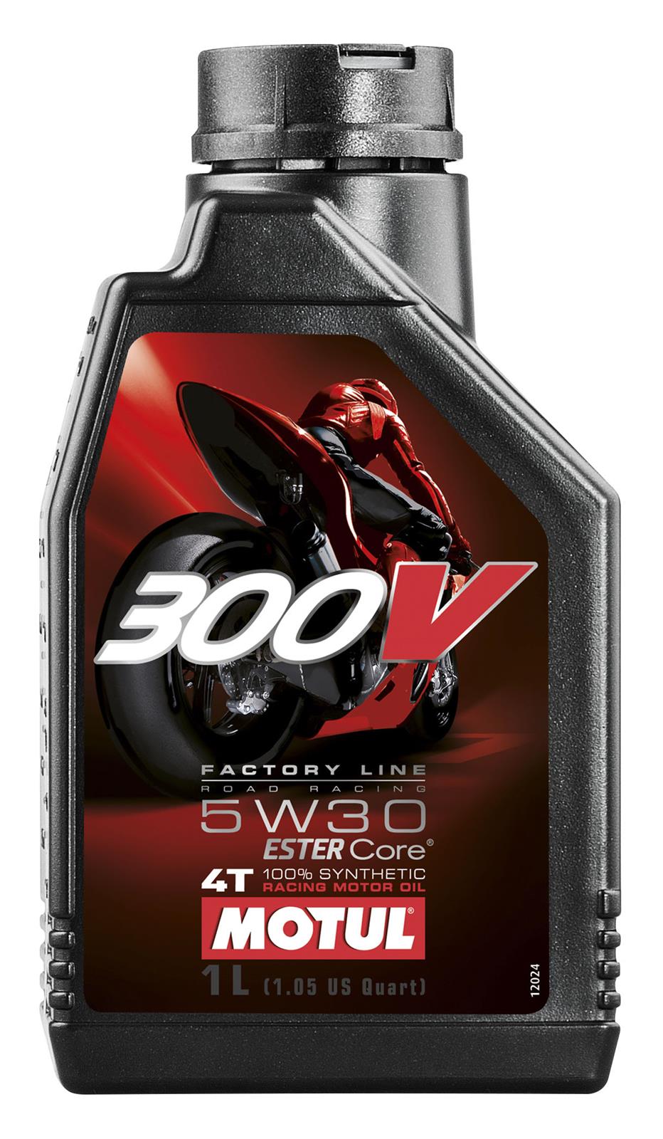 MOTULエンジンオイル3本 MOTUL 104108 Motul 300V Synthetic Factory Line Road Racing