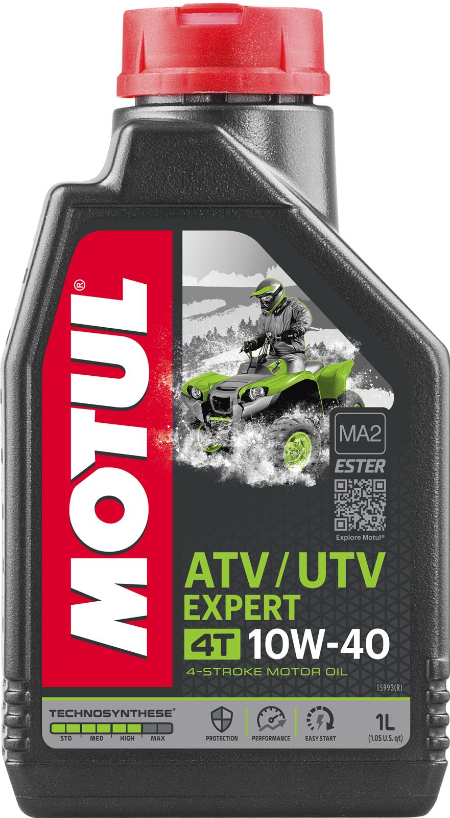 MOTUL 105938 Motul 4T ATV/UTV Expert Engine Oil | Summit Racing