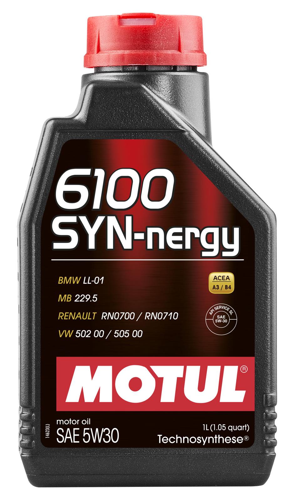 MOTUL 107970 Motul 6100 Syn-Nergy Engine Oil | Summit Racing