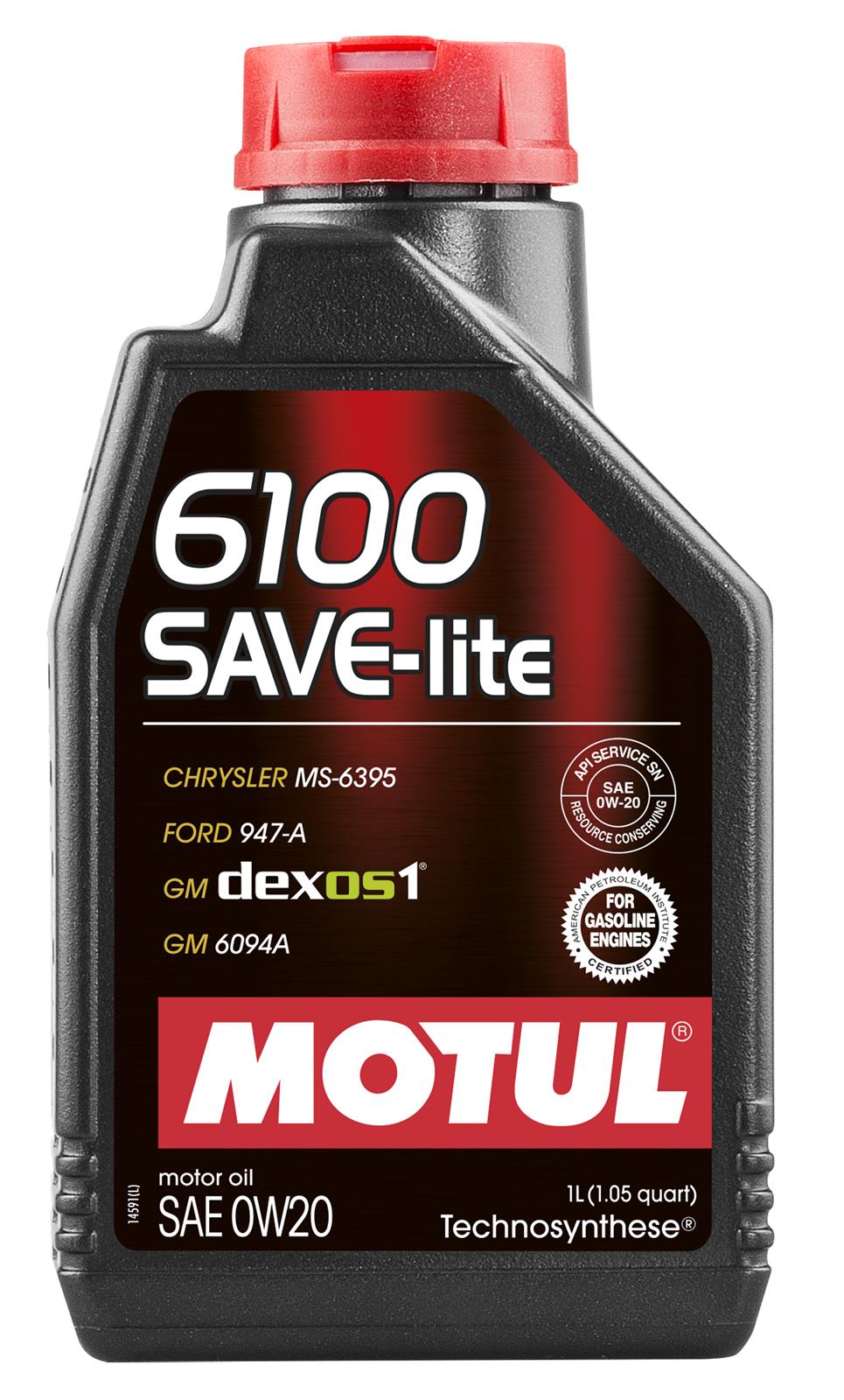 MOTUL 108002-12 Motul 6100 Save-Lite Engine Oil | Summit Racing