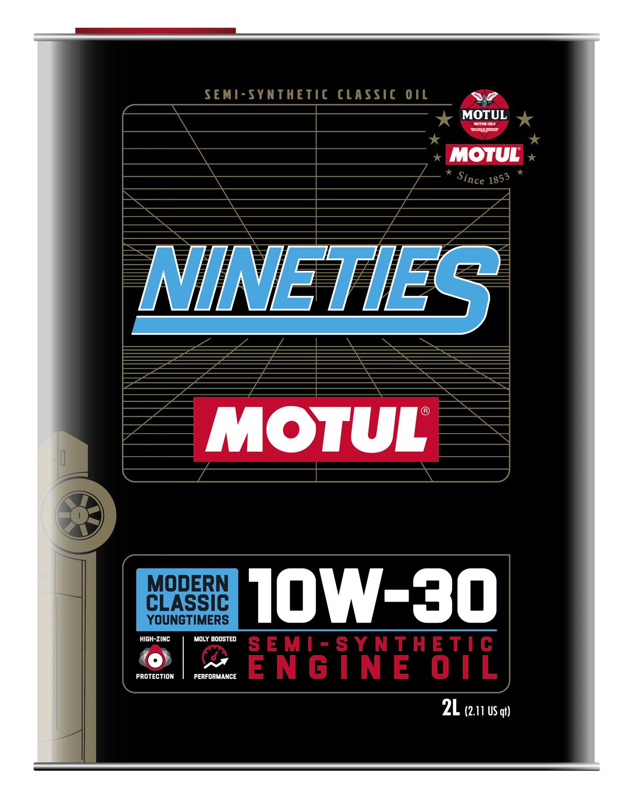 MOTUL 110620 Motul Classic Nineties Motor Oil | Summit Racing