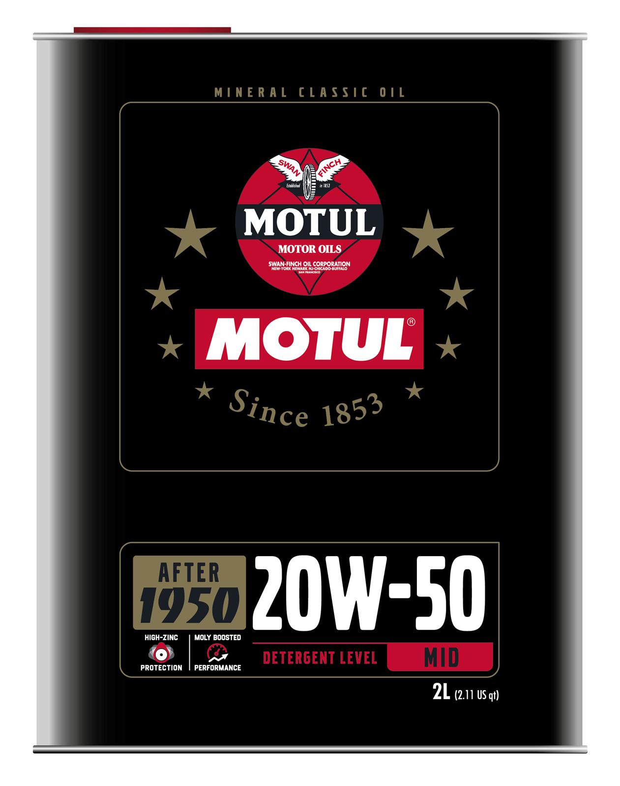 MOTUL 110621 Motul Classic Motor Oil | Summit Racing