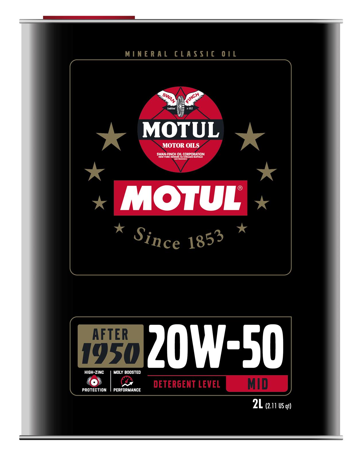 MOTUL 110621 Motul Classic Motor Oil Summit Racing