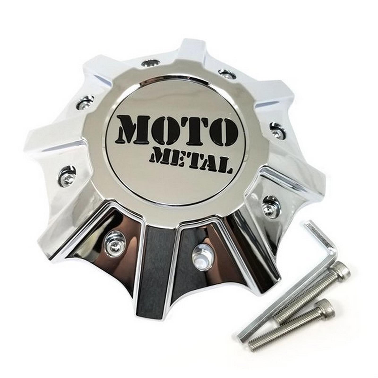 Moto Metal T142L215-H48-C1 Moto Metal Center Caps | Summit Racing