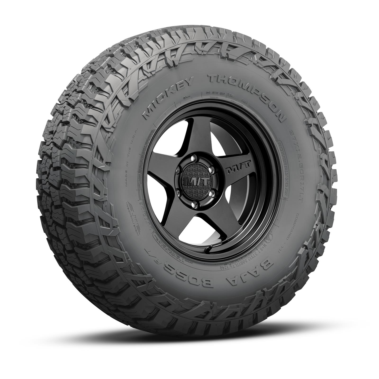 Mickey Thompson 274535 Mickey Thompson Open 5 Satin Black Wheels