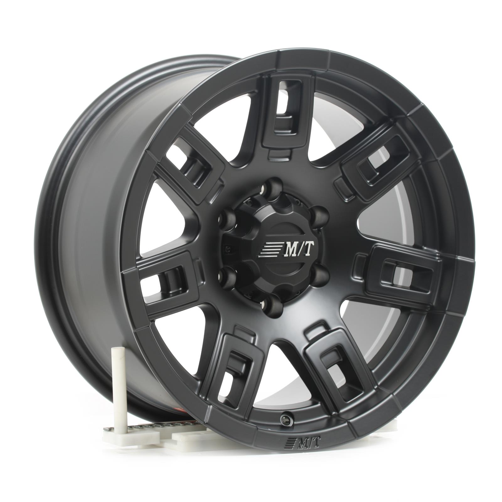 Mickey Thompson 3079412 Mickey Thompson Sidebiter II Matte Black Wheels |  Summit Racing