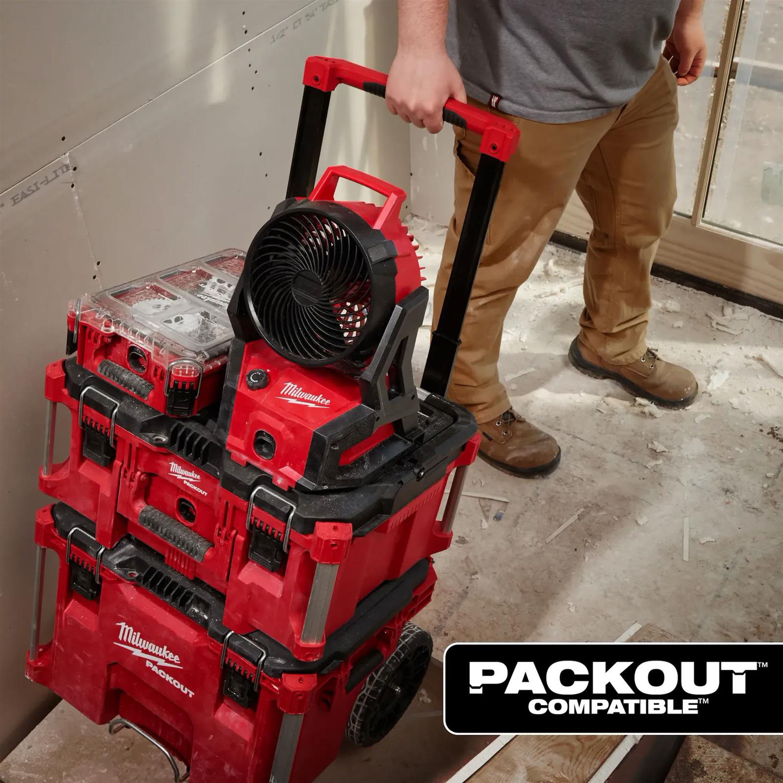 Milwaukee Tool 0818-20 Milwaukee M18 Brushless PACKOUT Fans