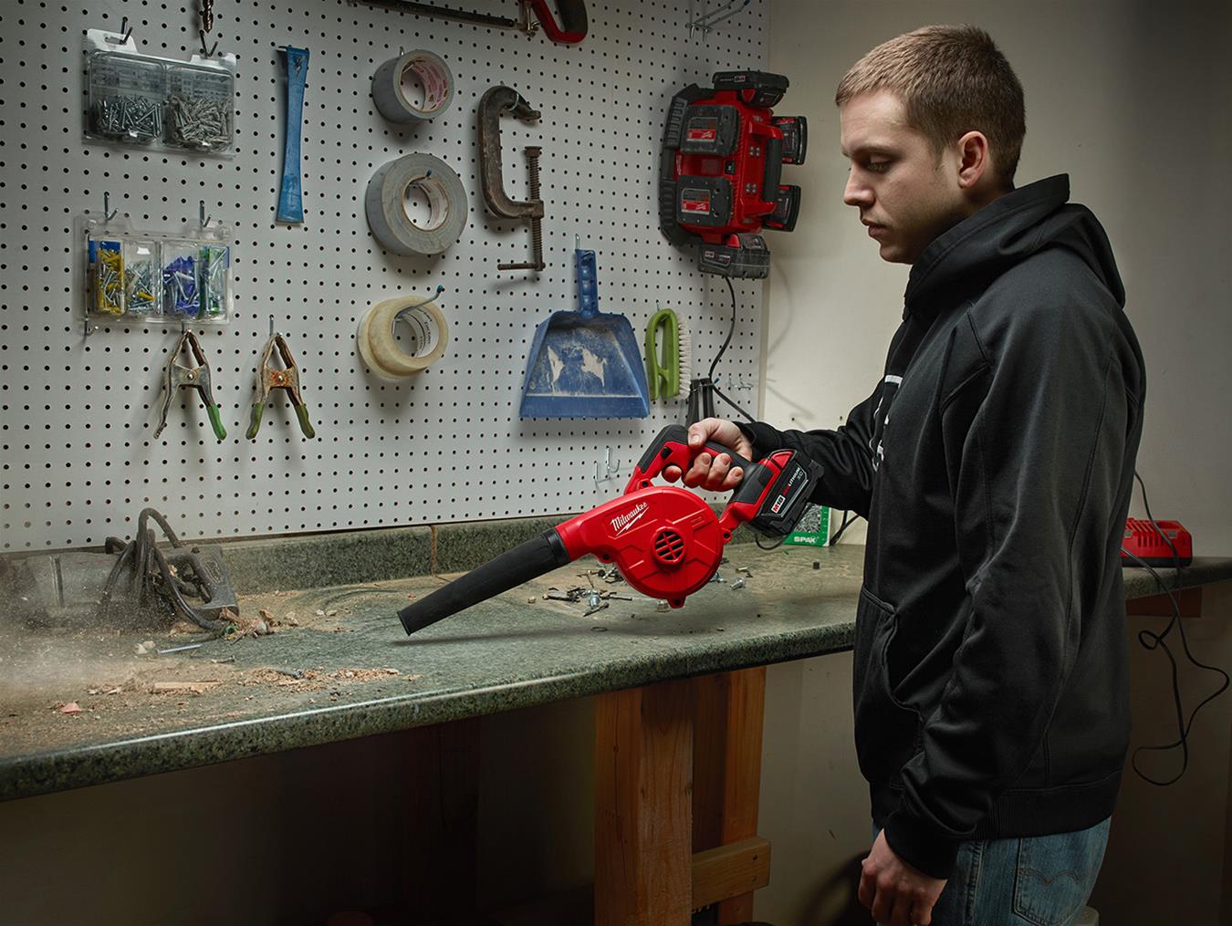 Milwaukee Tool 0884-20 Milwaukee M18 Compact Blowers | Summit Racing