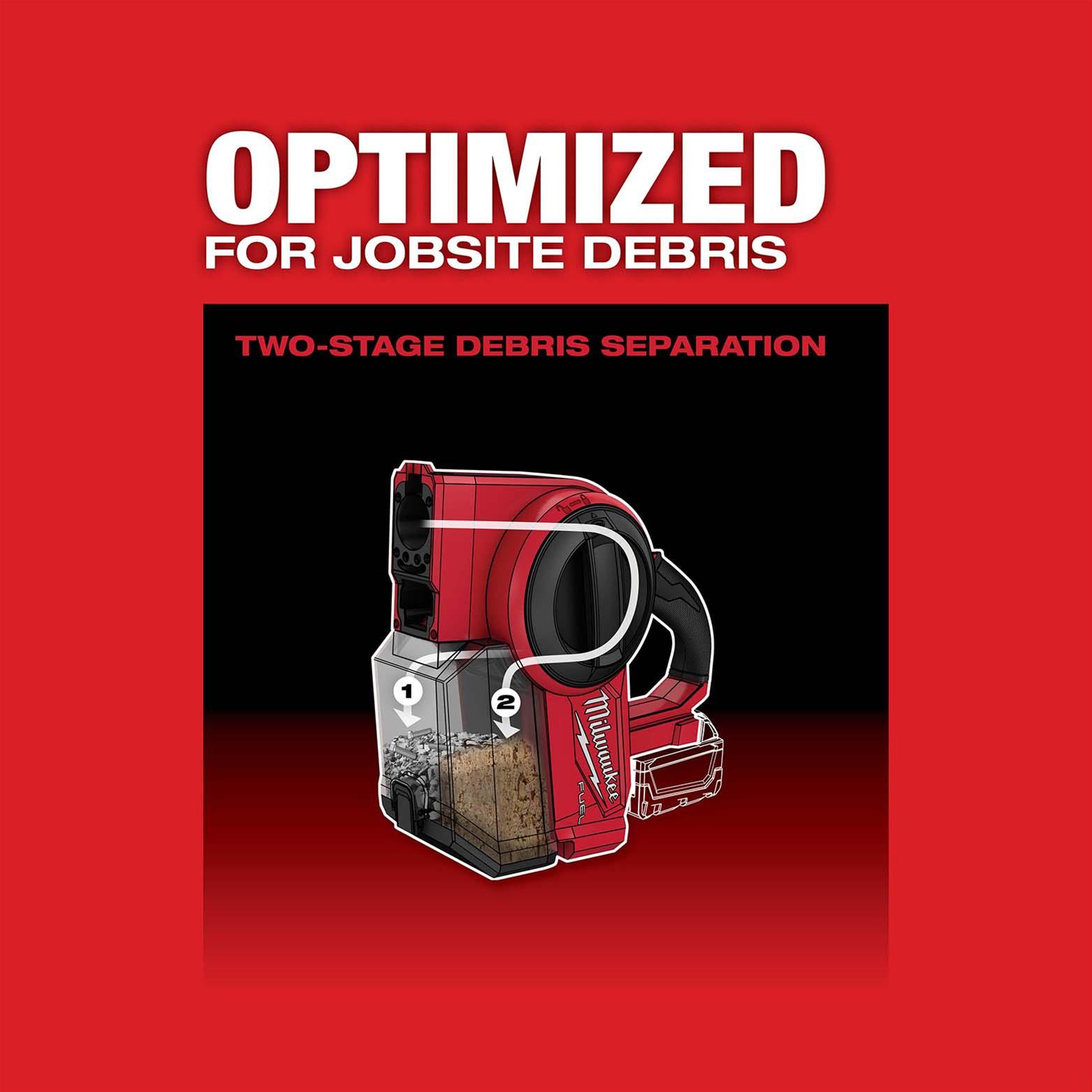 Milwaukee Tool 0940-20 Milwaukee M18 FUEL Compact Vacuum Cleaners