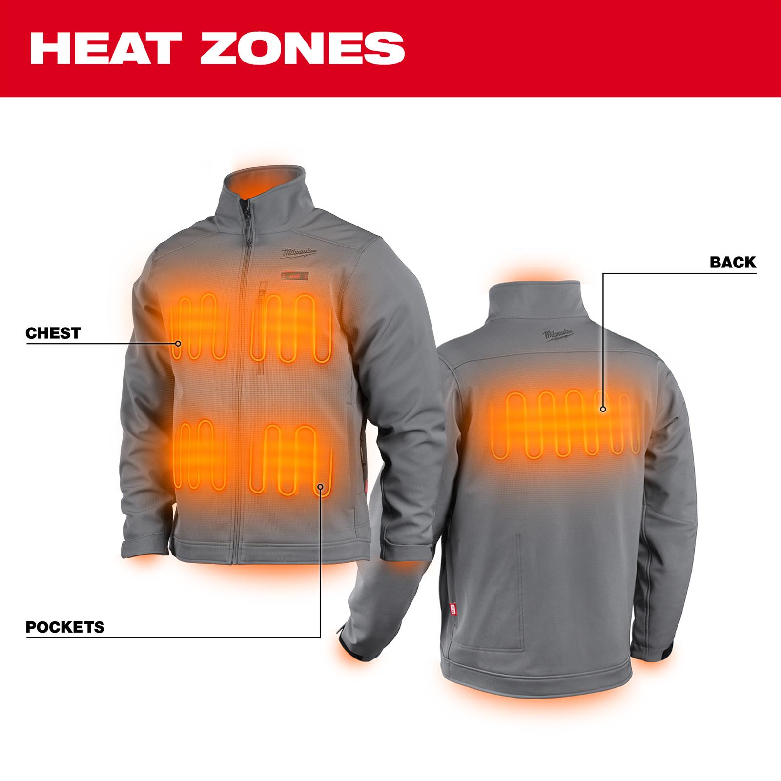 Milwaukee Tool 204G21XL Milwaukee M12 Heated TOUGHSHELL Jackets