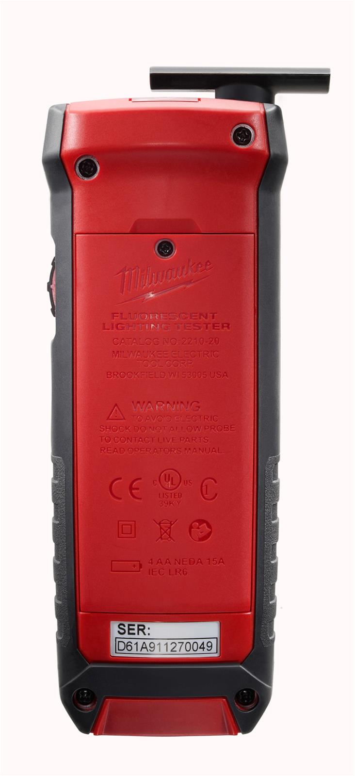 Milwaukee Tool 221020 Milwaukee Fluorescent Lamp and Ballast Testers