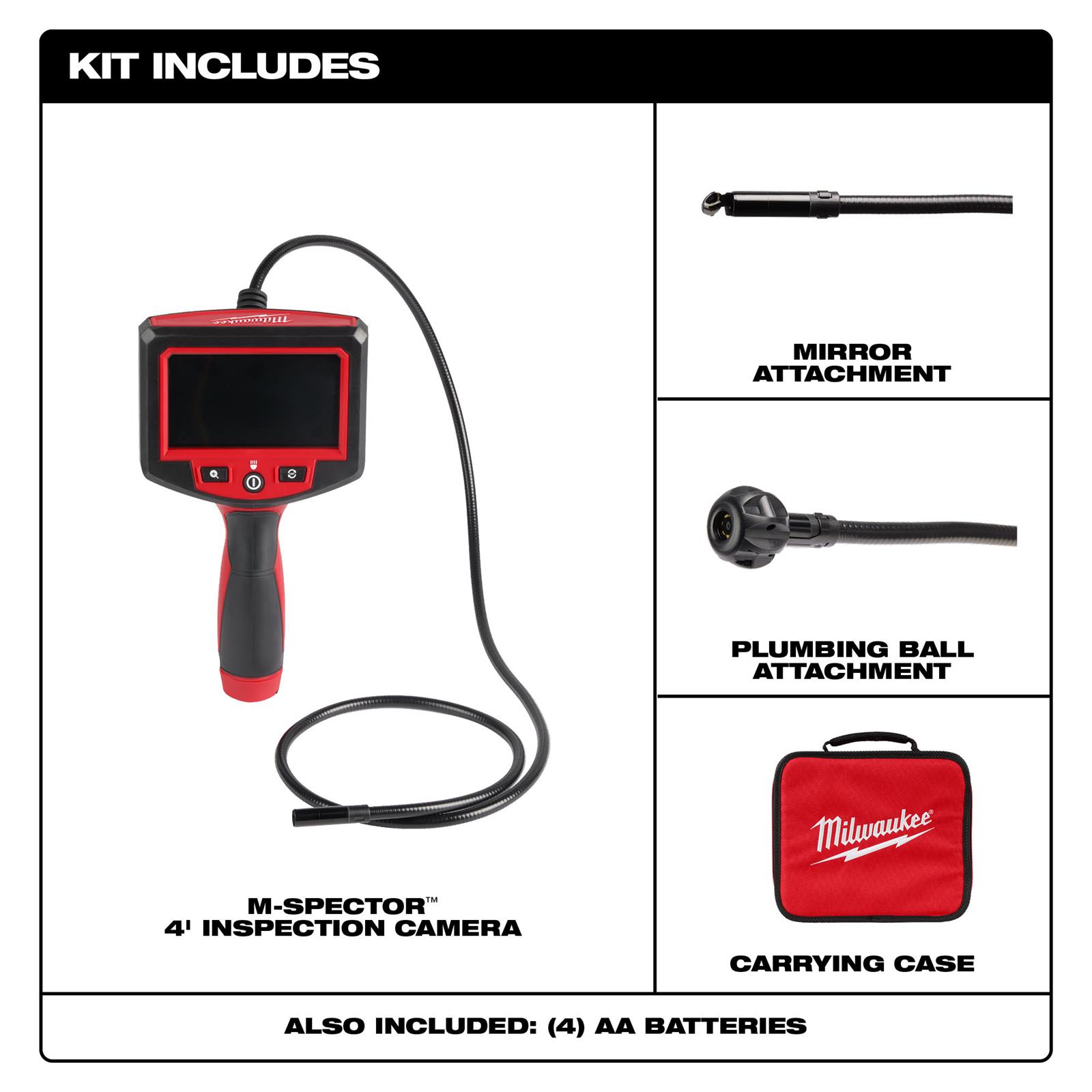 Milwaukee Tool 231920 Milwaukee MSpector Inspection Cameras Summit