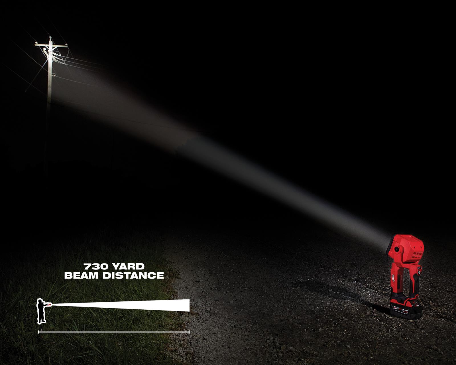 milwaukee flashlight 2354 20 ELEC TOOL 2354-20 M18 Search Light and durability all in one light Milwaukee 2354-20 M18 18V Li-Ion