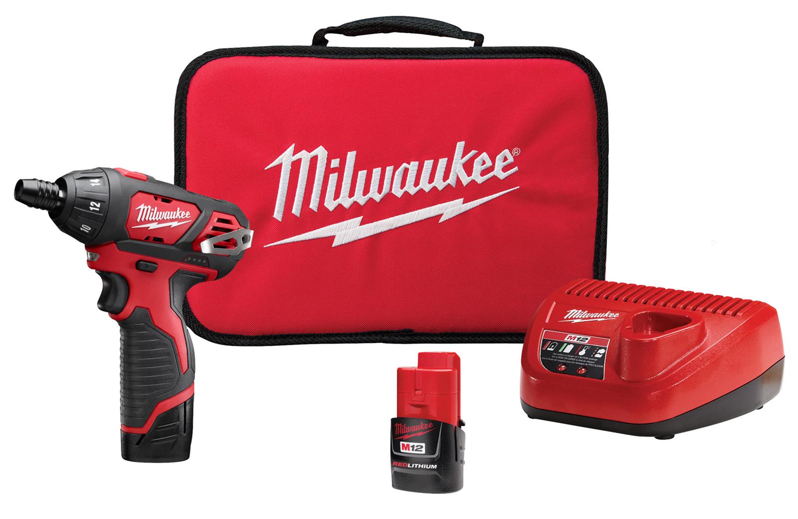 Milwaukee Tool 2401 22 Milwaukee M12 Cordless Lithium Ion Screwdrivers Summit Racing