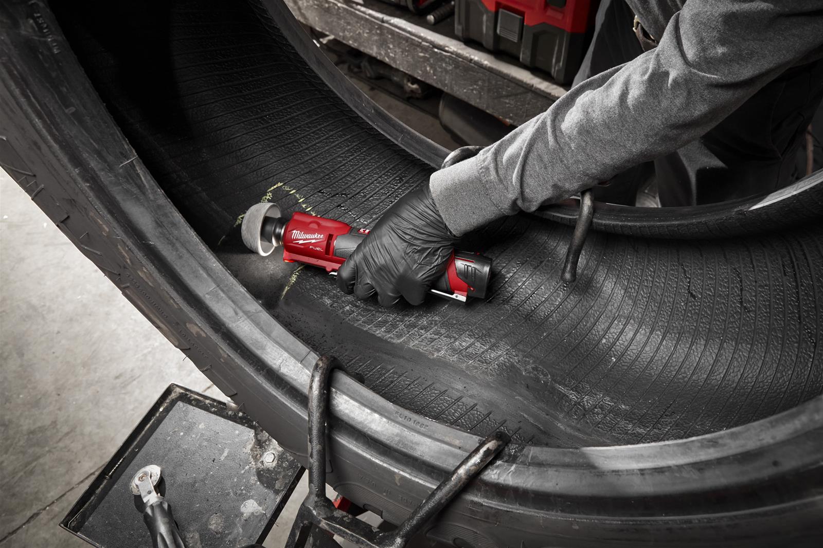 Milwaukee Tool 2409-20 Milwaukee M12 FUEL Low Speed Tire Buffers ...