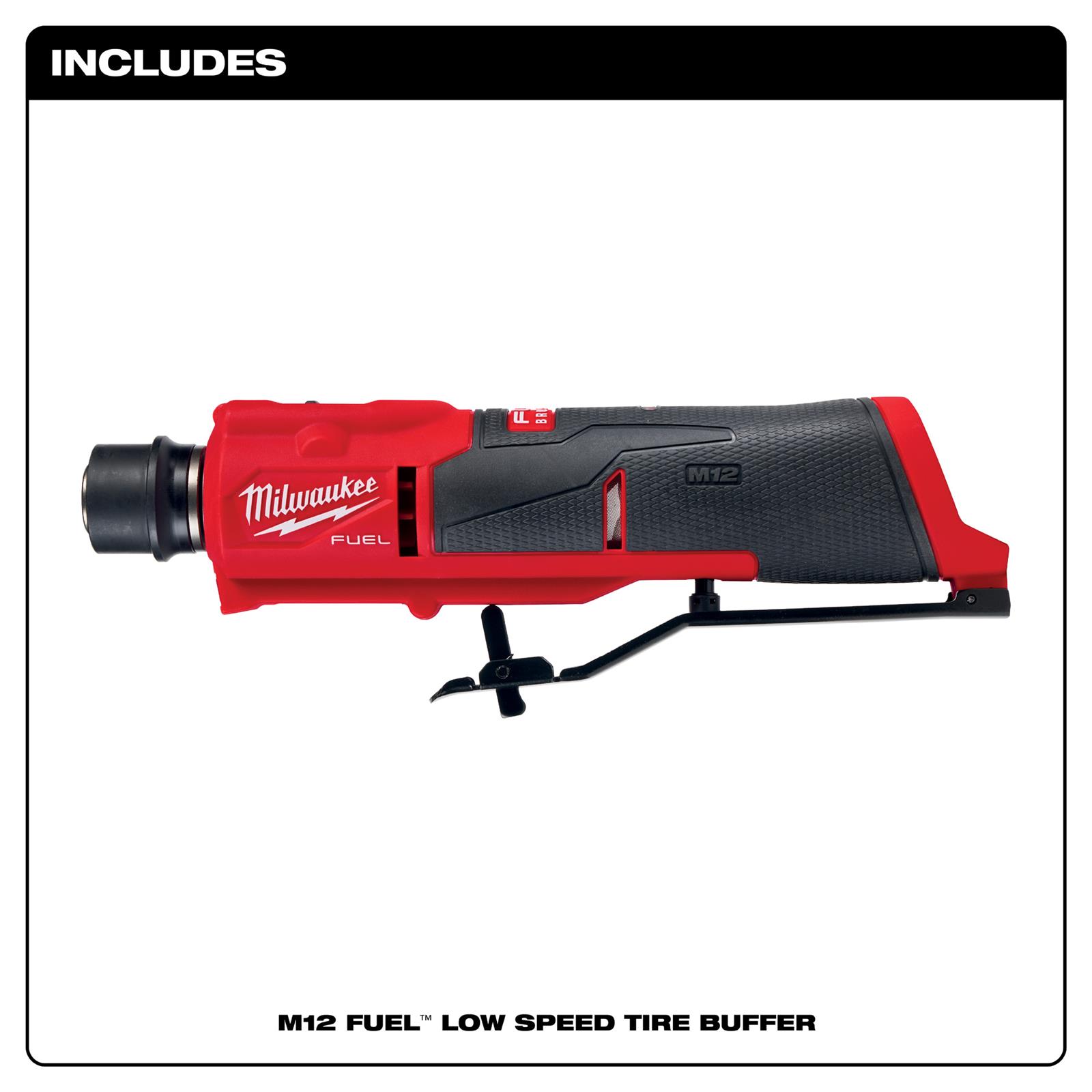 Milwaukee Tool 240920 Milwaukee M12 FUEL Low Speed Tire Buffers