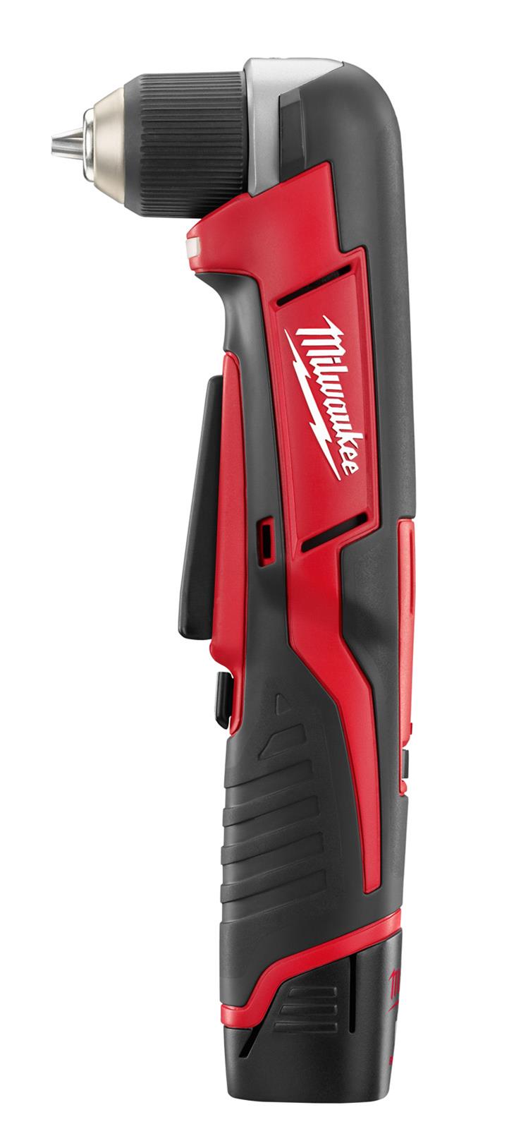 Milwaukee Tool 2415-21 Milwaukee M12 Cordless 3/8 in. Right Angle Drill/Drivers