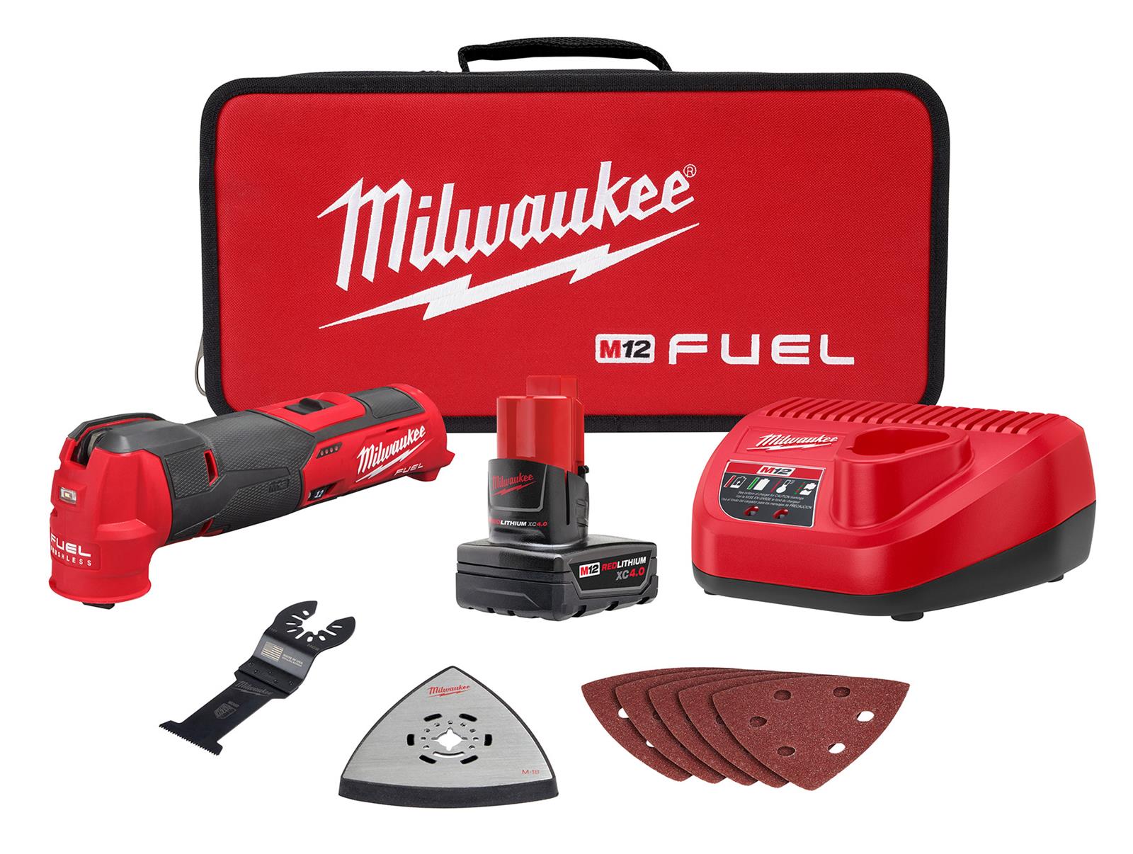 Milwaukee Tool 252621XC Milwaukee M12 FUEL Oscillating MultiTool Kits