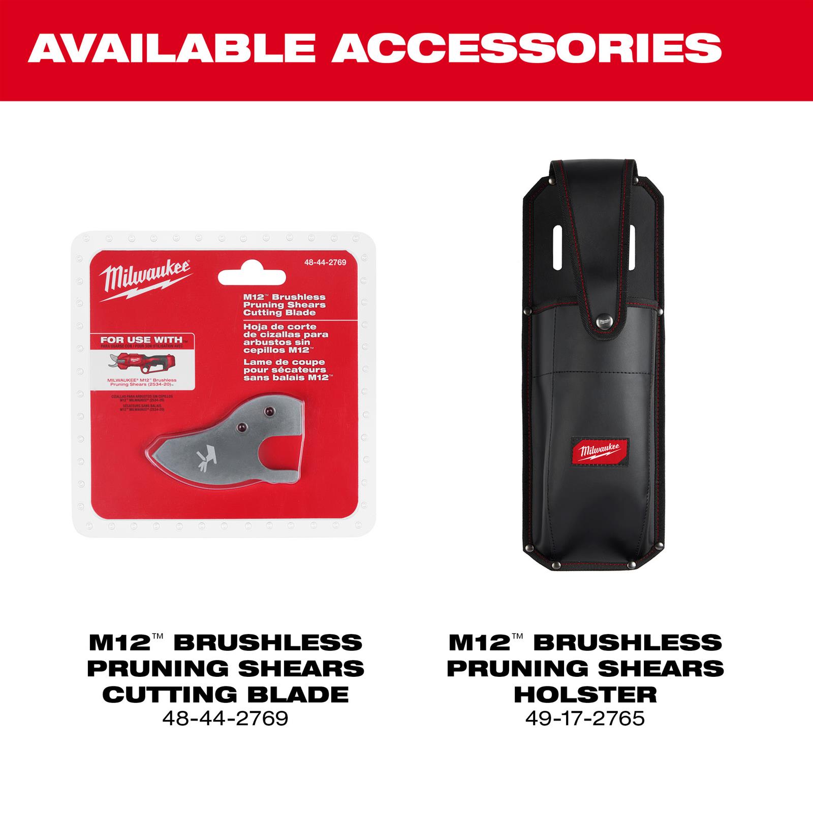 Milwaukee Tool 253420 Milwaukee M12 Brushless Pruning Shears Summit