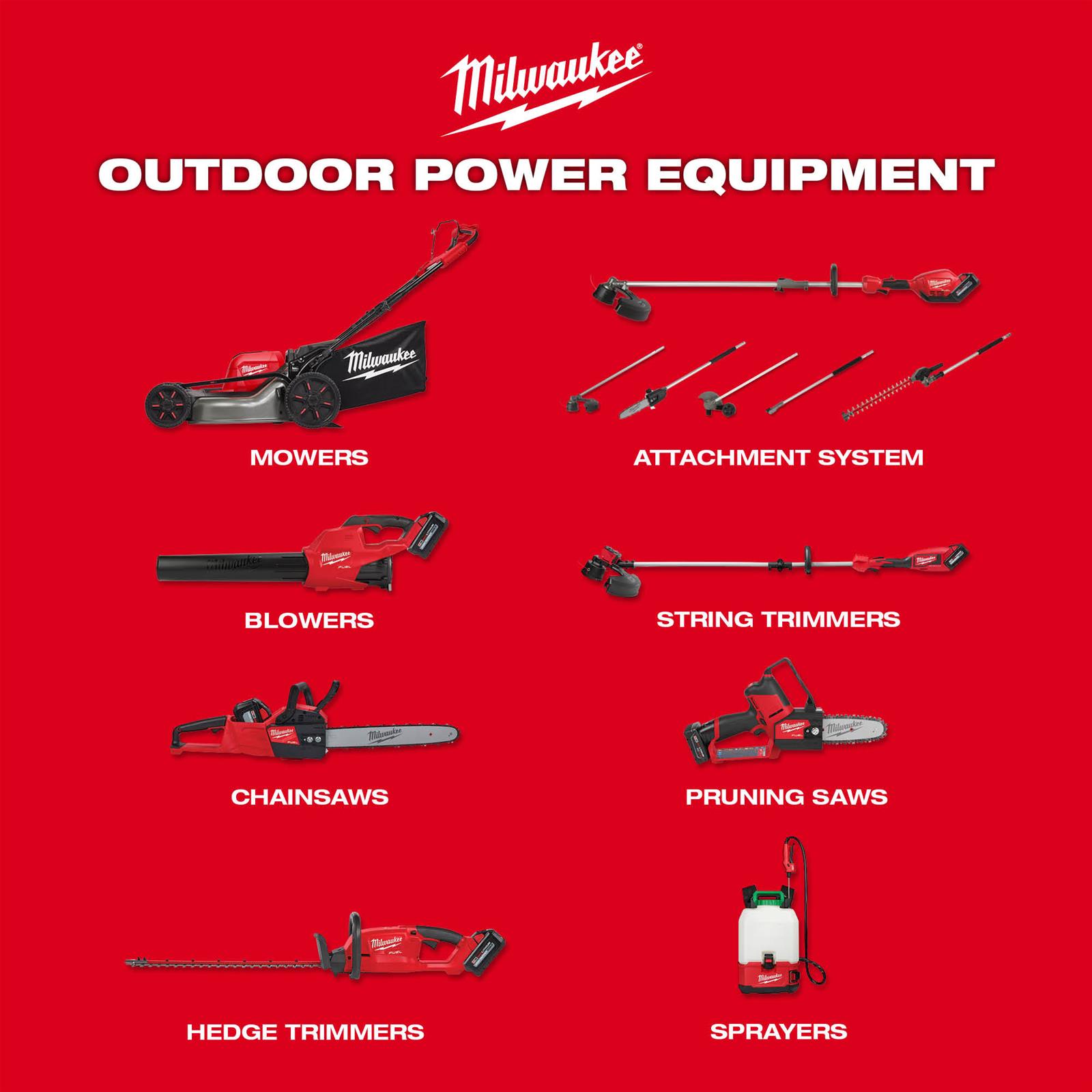 Milwaukee Tool 301320 Milwaukee M18 FUEL 10 in. Pole Saws Summit Racing