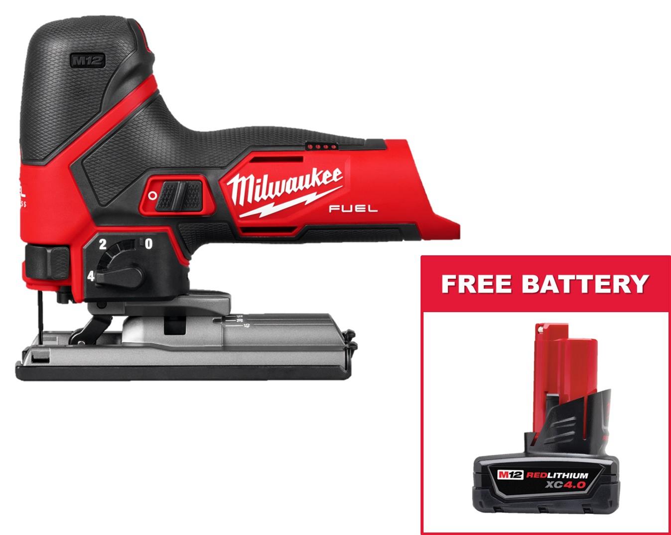 Milwaukee Tool 254520 Milwaukee M12 FUEL Jig Saws Summit Racing