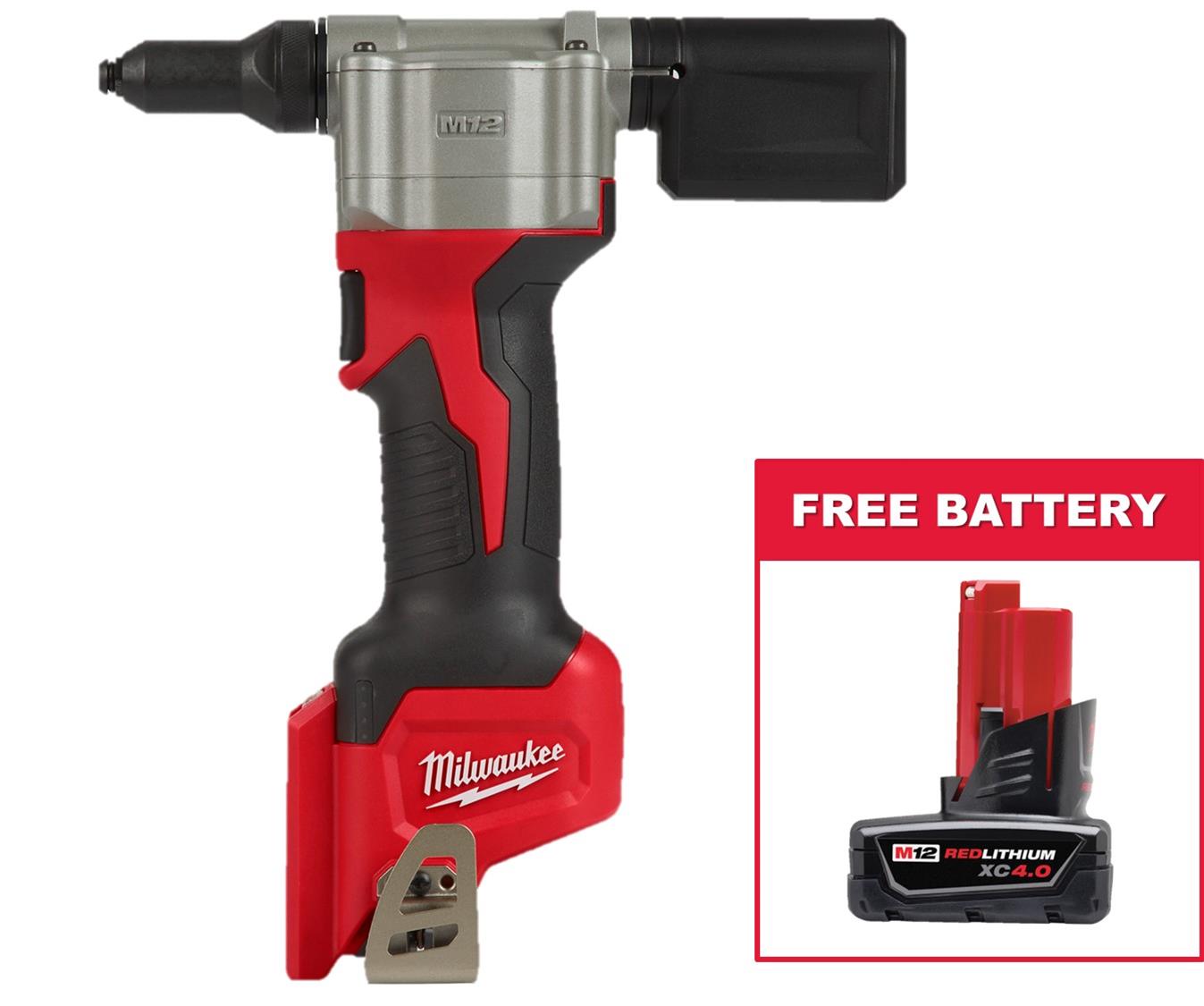 Milwaukee Tool 2550-20 Milwaukee M12 Rivet Tools | Summit Racing