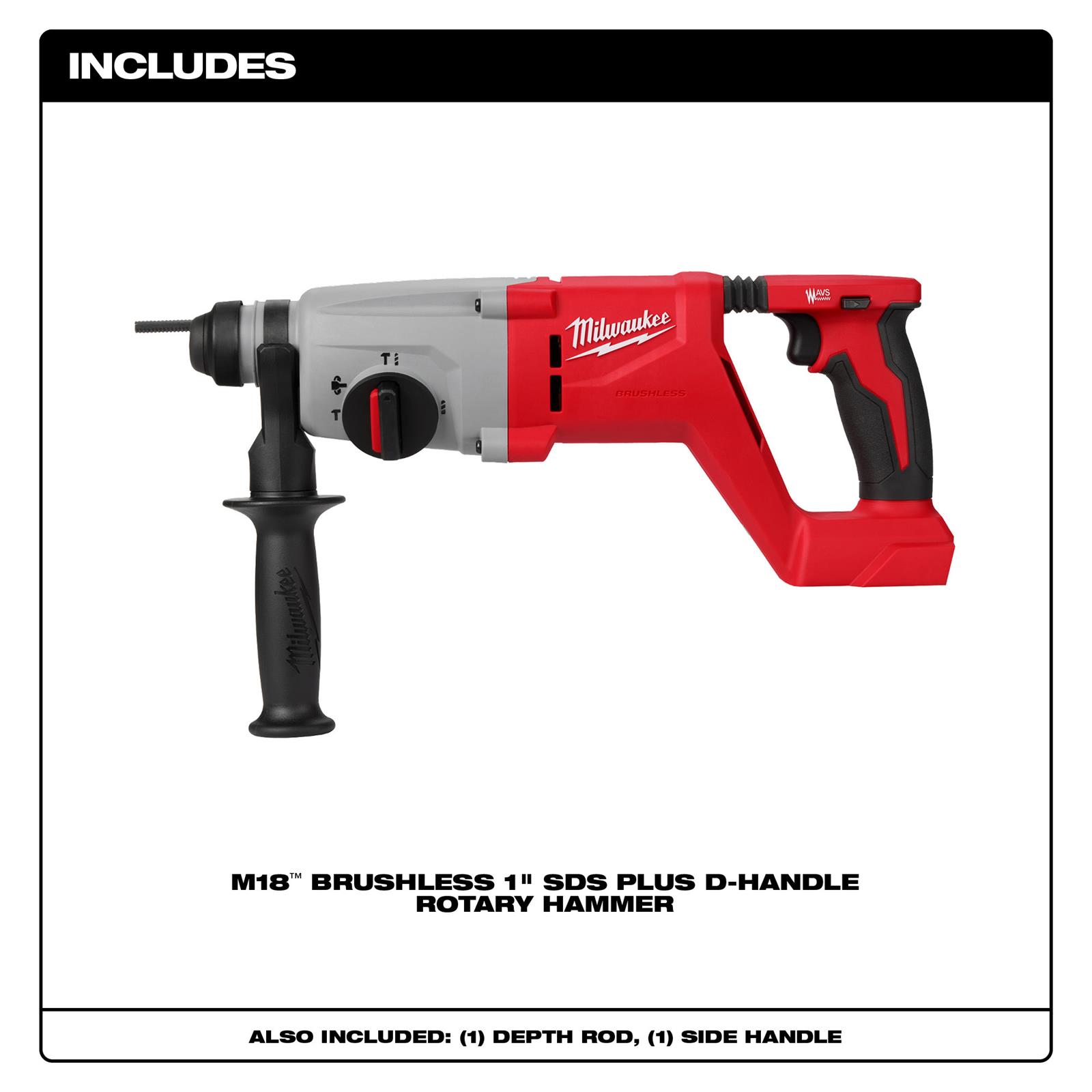 Milwaukee Tool 2613-20 Milwaukee M18 Brushless Hammer Drill