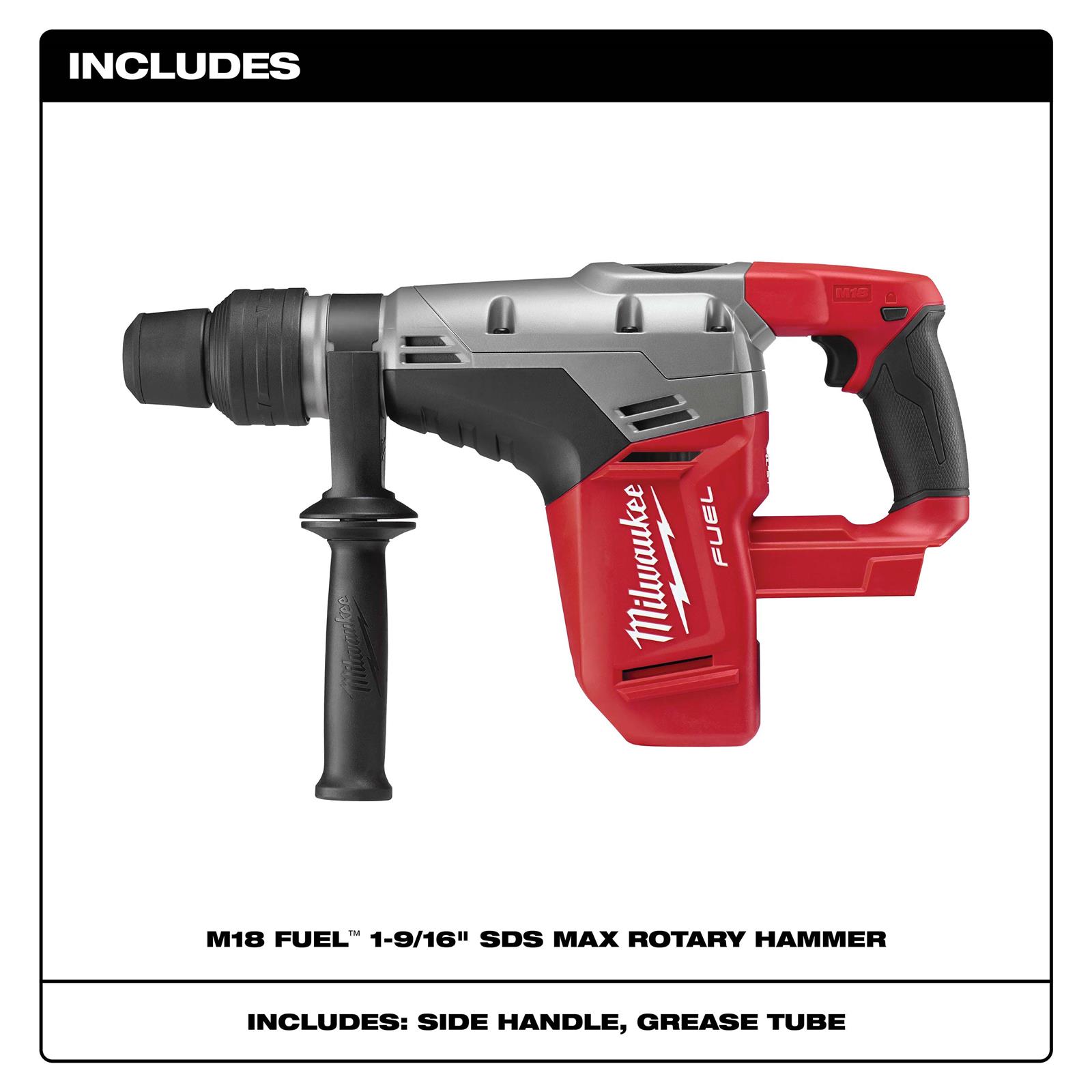Milwaukee Tool 2717-20 Milwaukee M18 FUEL 1 9/16 in. SDS Max