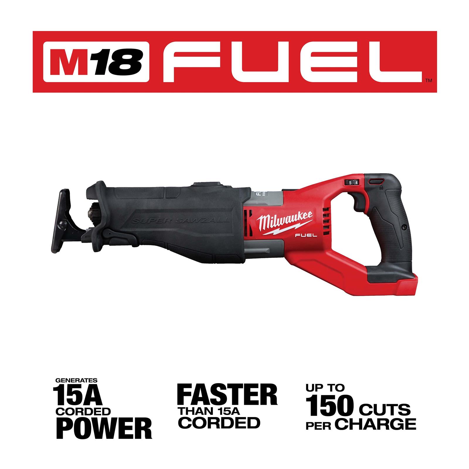 Milwaukee Tool 2722-20 Milwaukee M18 FUEL SUPER SAWZALL