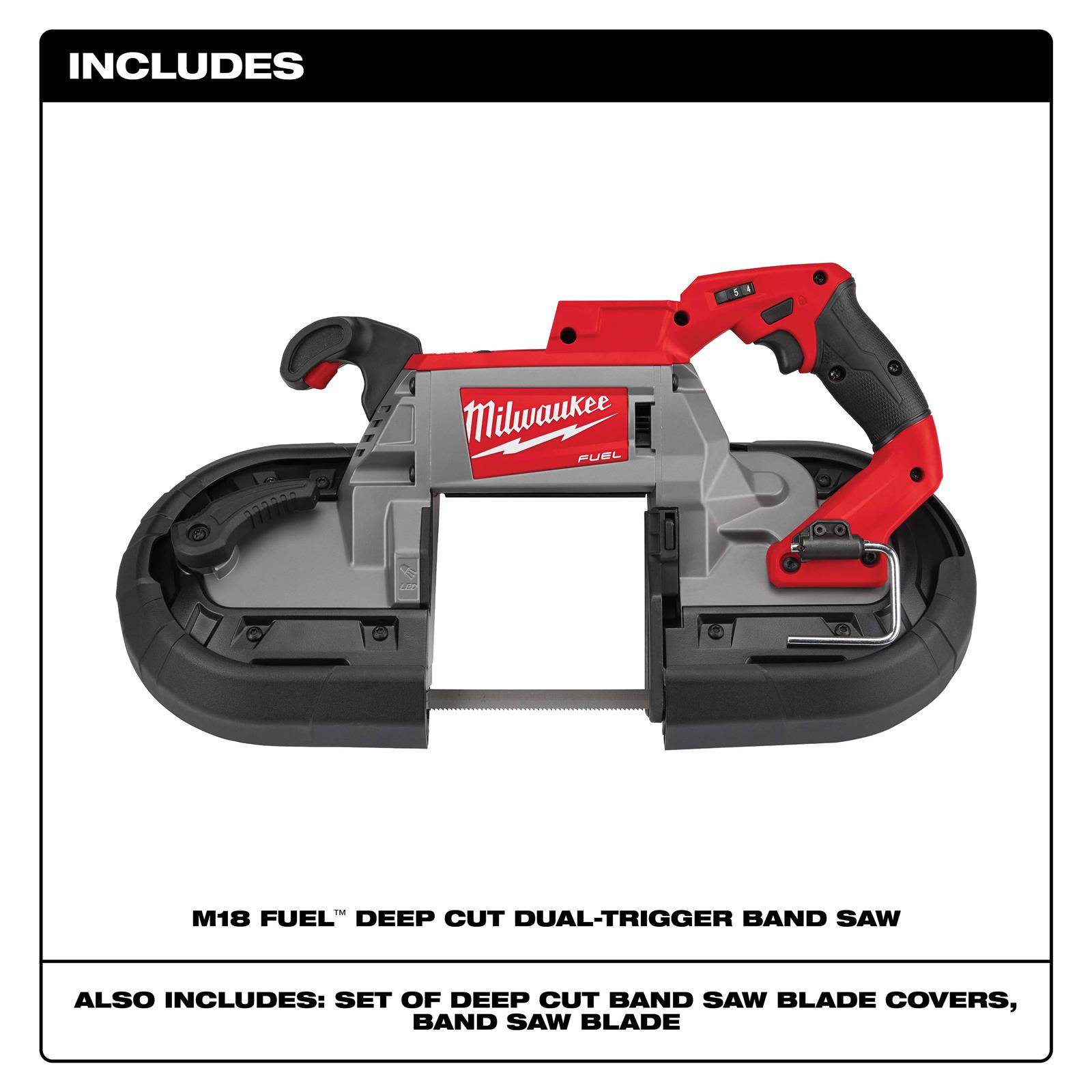 Milwaukee Tool 2729S20 Milwaukee M18 FUEL Deep Cut DualTrigger Band