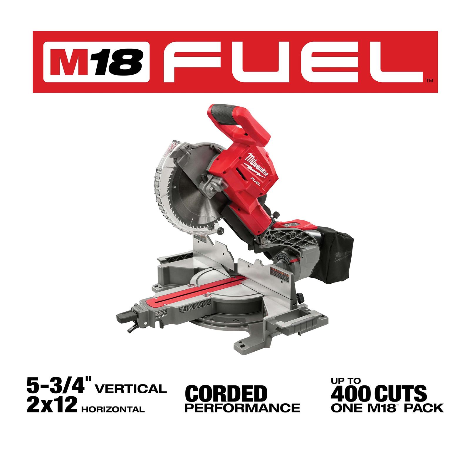 Milwaukee Tool 273420 Milwaukee M18 FUEL 10 in. Dual Bevel Sliding