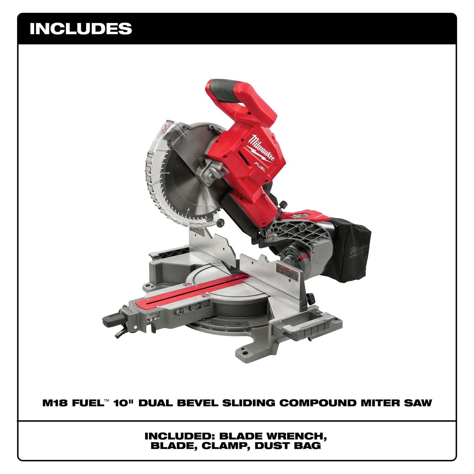 Milwaukee Tool 2734-20 Milwaukee M18 FUEL 10 in. Dual Bevel
