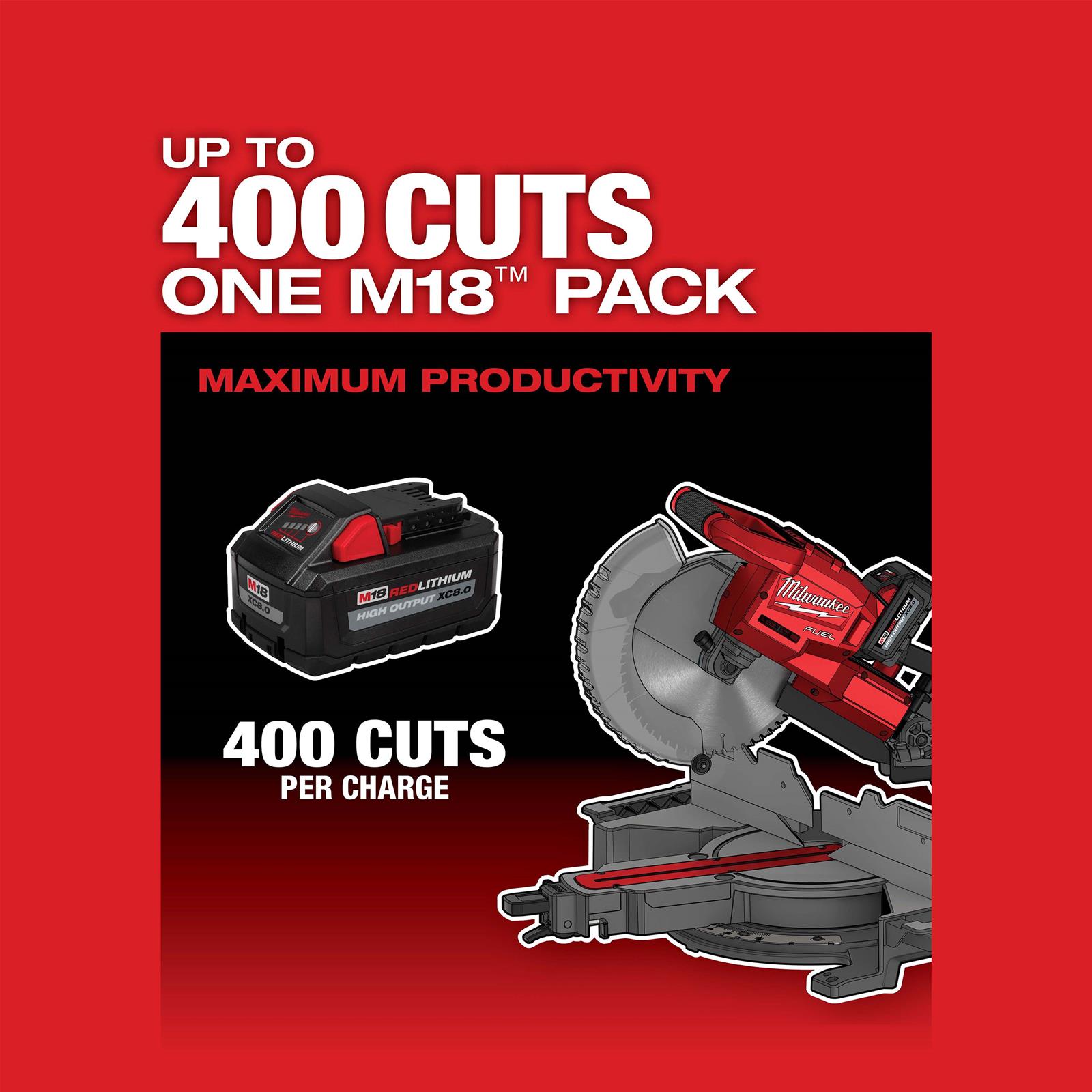 Milwaukee Tool 2734-21 Milwaukee M18 FUEL 10 in. Dual Bevel
