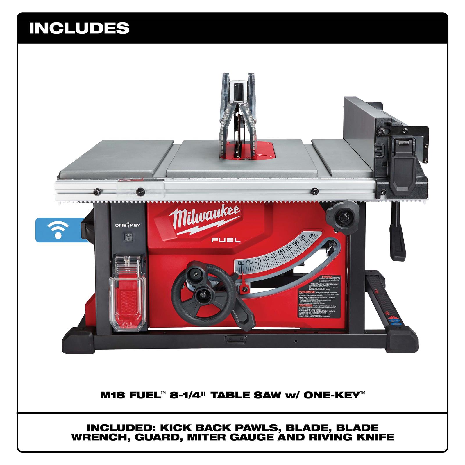 Milwaukee Tool 2736-20 Milwaukee M18 FUEL Table Saws | Summit Racing