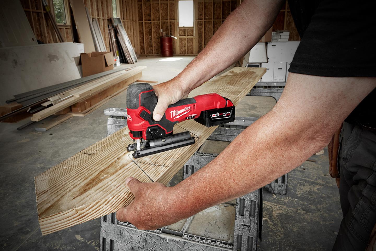 Milwaukee Tool 2737B-20 Milwaukee M18 FUEL Barrel Grip Jig Saws ...