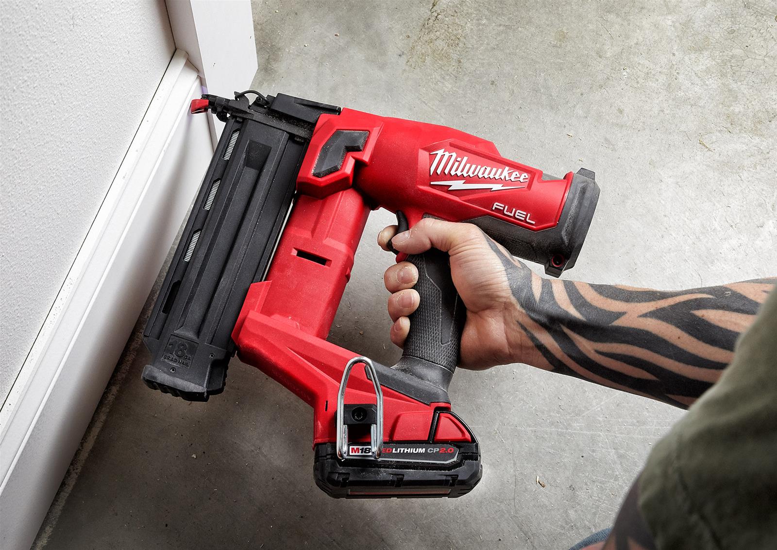 Milwaukee Tool 274621CT Milwaukee M18 FUEL 18Gauge Brad Nailers Summit Racing
