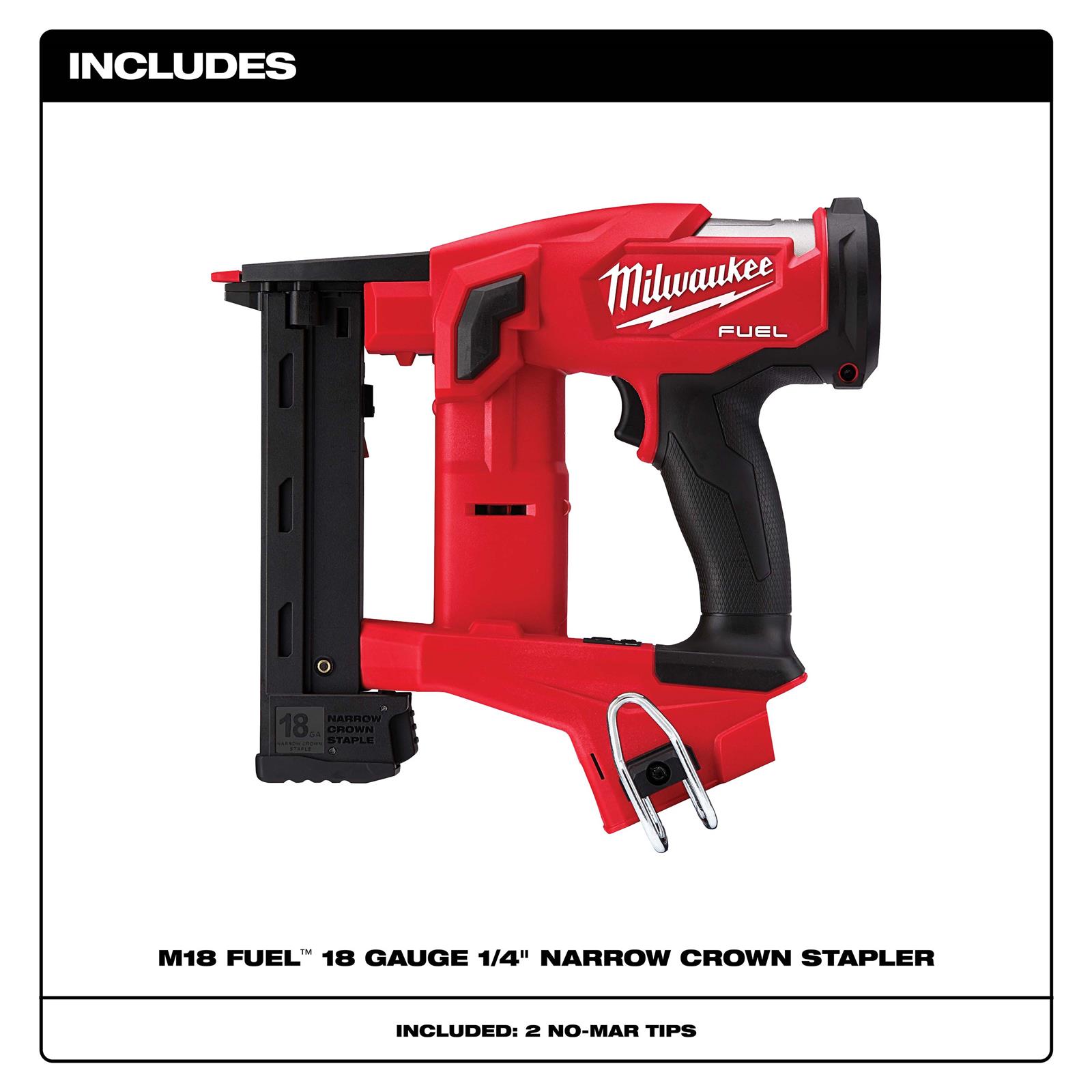 Milwaukee Tool 2749-20 Milwaukee M18 FUEL 18 Gauge 1/4 in. Narrow