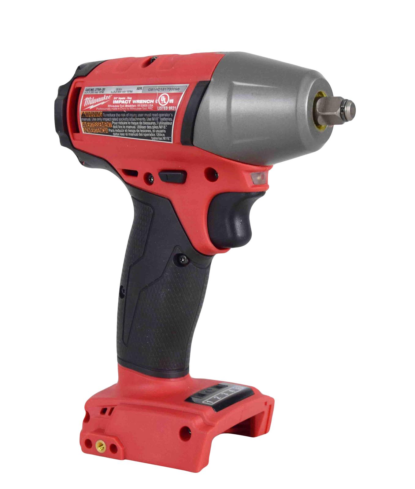 Milwaukee Tool 2758 20 Milwaukee M18 Fuel 38 In Compact Impact